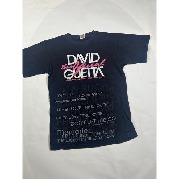 Classic David Guetta Concert Tee - Picture 1 of 2